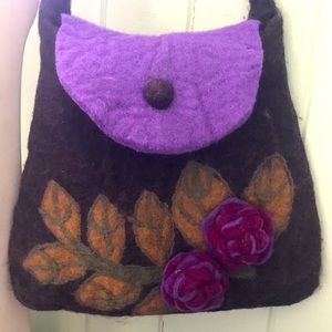 Handmade Felted Purse